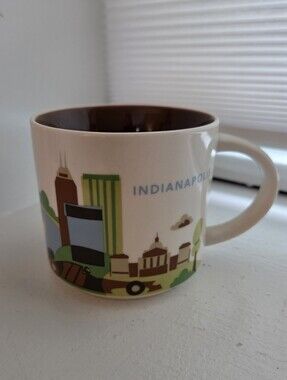 Starbucks INDIANAPOLIS "You Are Here" Mug NWOT